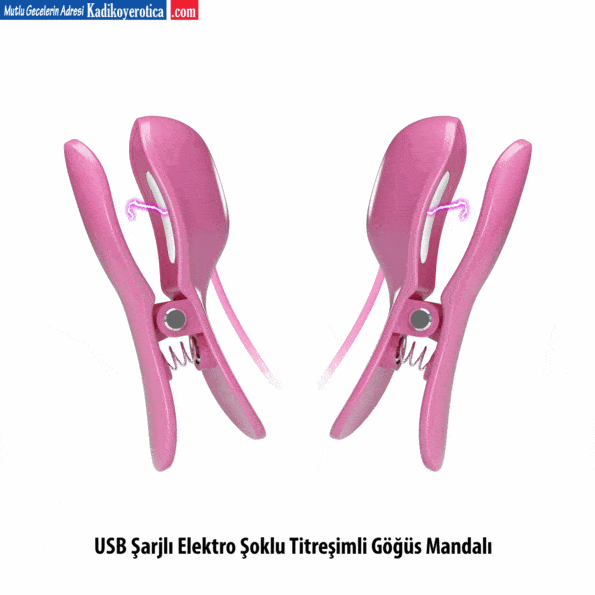 Elektro Şoklu Titreşimli Göğüs Mandalı