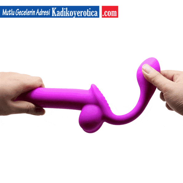 Su Fışkırtmalı Çift Taraflı G-Spot Strapon Penis