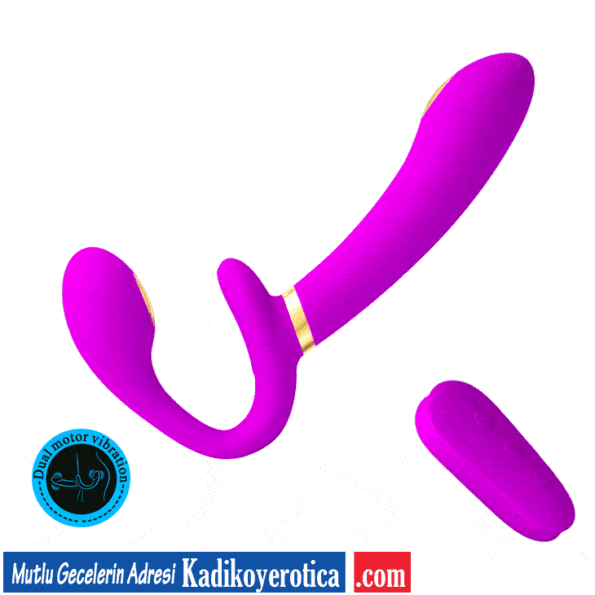 Şarjlı Strapless Strapon G-Spot Vibratör

