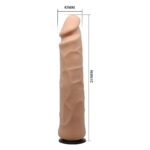 belden-baglamali-kikirdakli-bukulebilir-dildo-penis-BDM2247