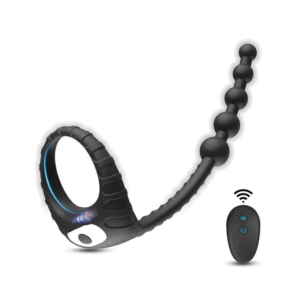 Uzaktan Kumandalı Çok Yönlü Şarjlı Penis Halkası Uzaktan Kumandalı Çok Yönlü Şarjlı Penis Halkası