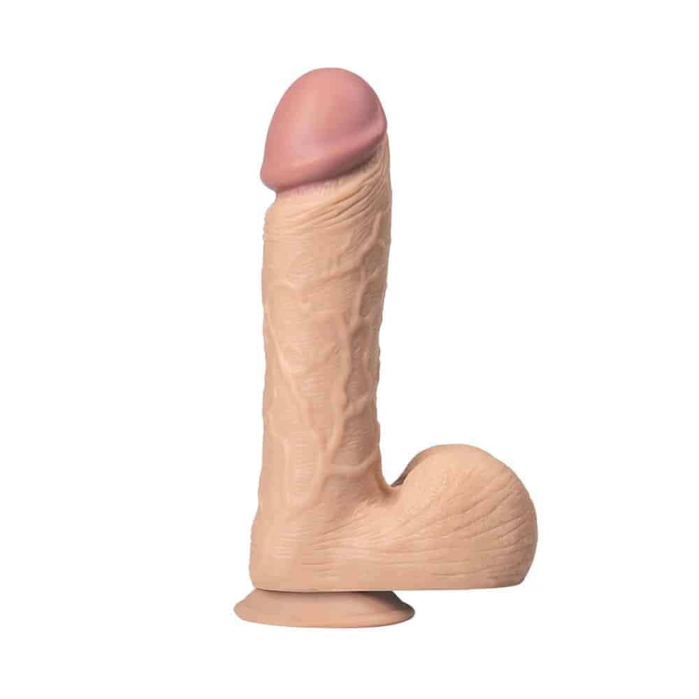 Realistik-Doku-24-cm-Testisli-Kalin-Dildo-Penis-5 Realistik Doku 24 cm Testisli Kalın Dildo Penis