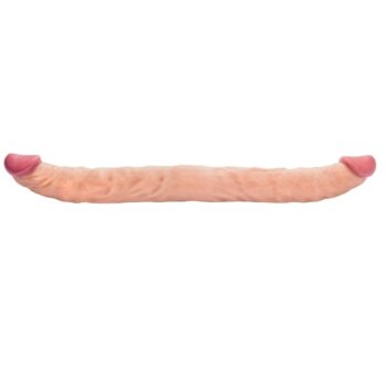 İki Uçlu 40 cm Realistik Lezbiyen Dildo Penis