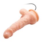 realistik-kumandali-17-cm-vantuzlu-vibrator-penis