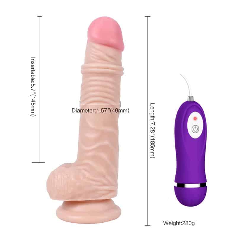 ten-rengi-kumandali-19-cm-esnek-vantuzlu-vibrator-penis-5