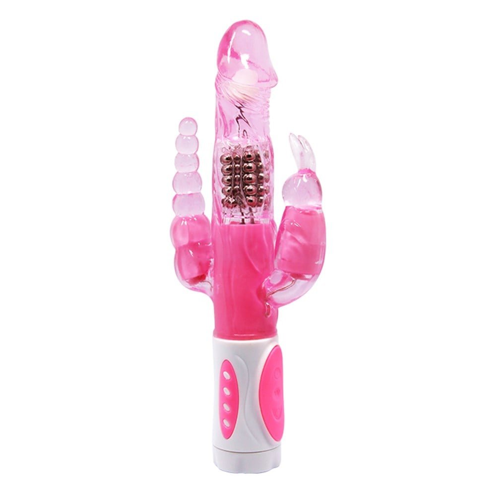 oynar-basli-bilyali-g-spot-klitoral-anal-uyaricili-vibrator Oynar Başlı Bilyalı G Spot Klitoral Anal Uyarıcılı Vibratör