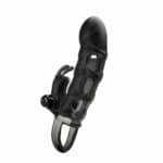 10 Titreşimli Uzatmalı Rabbit Penis Kılıfı