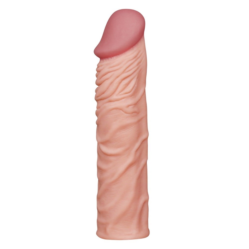 hassas-damarli-19-cm-uzatmali-penis-kilifi Hassas Damarlı 19 cm Uzatmalı Penis Kılıfı