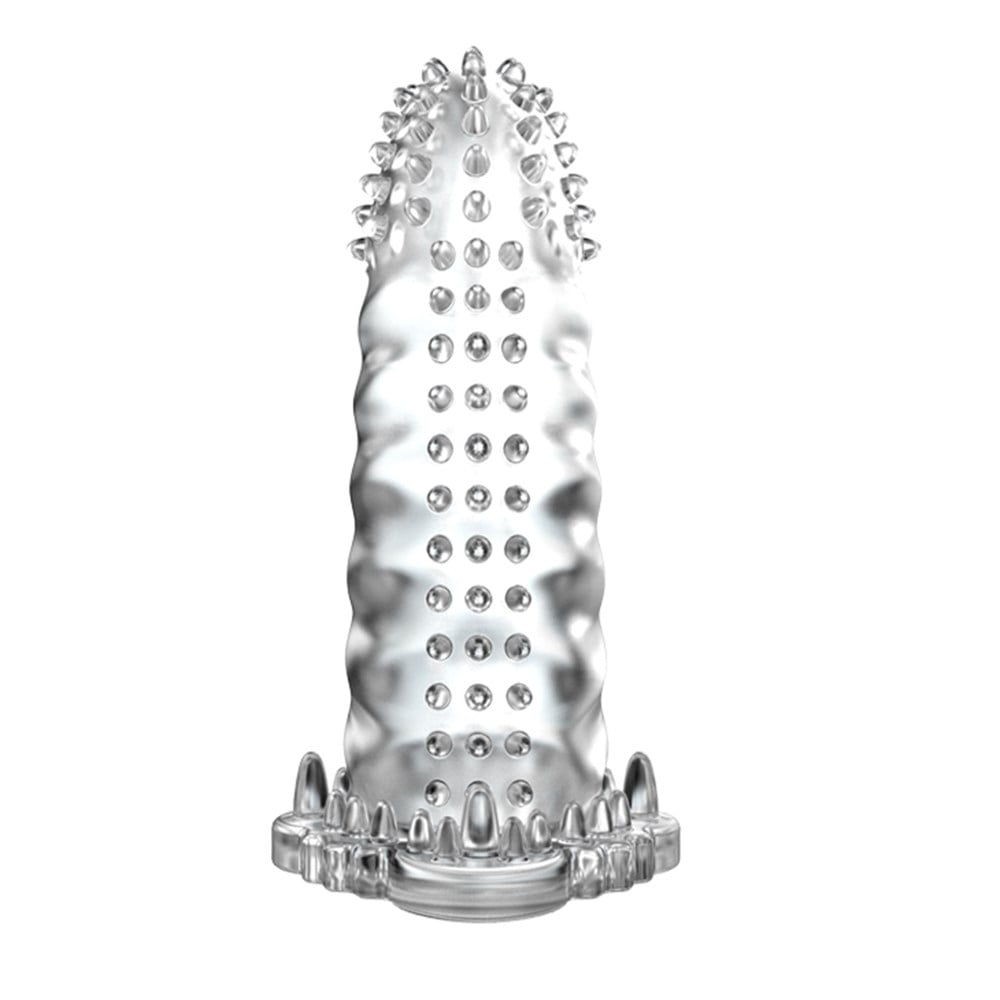 tirtikli-klitoral-uyaricili-silikon-penis-kilifi-2