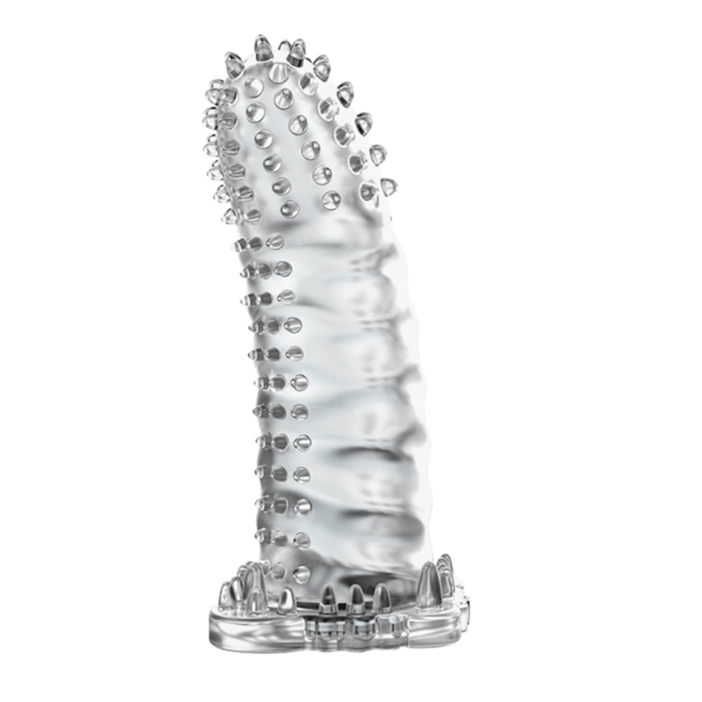tirtikli-klitoral-uyaricili-silikon-penis-kilifi Tırtıklı Klitoral Uyarıcılı Silikon Penis Kılıfı