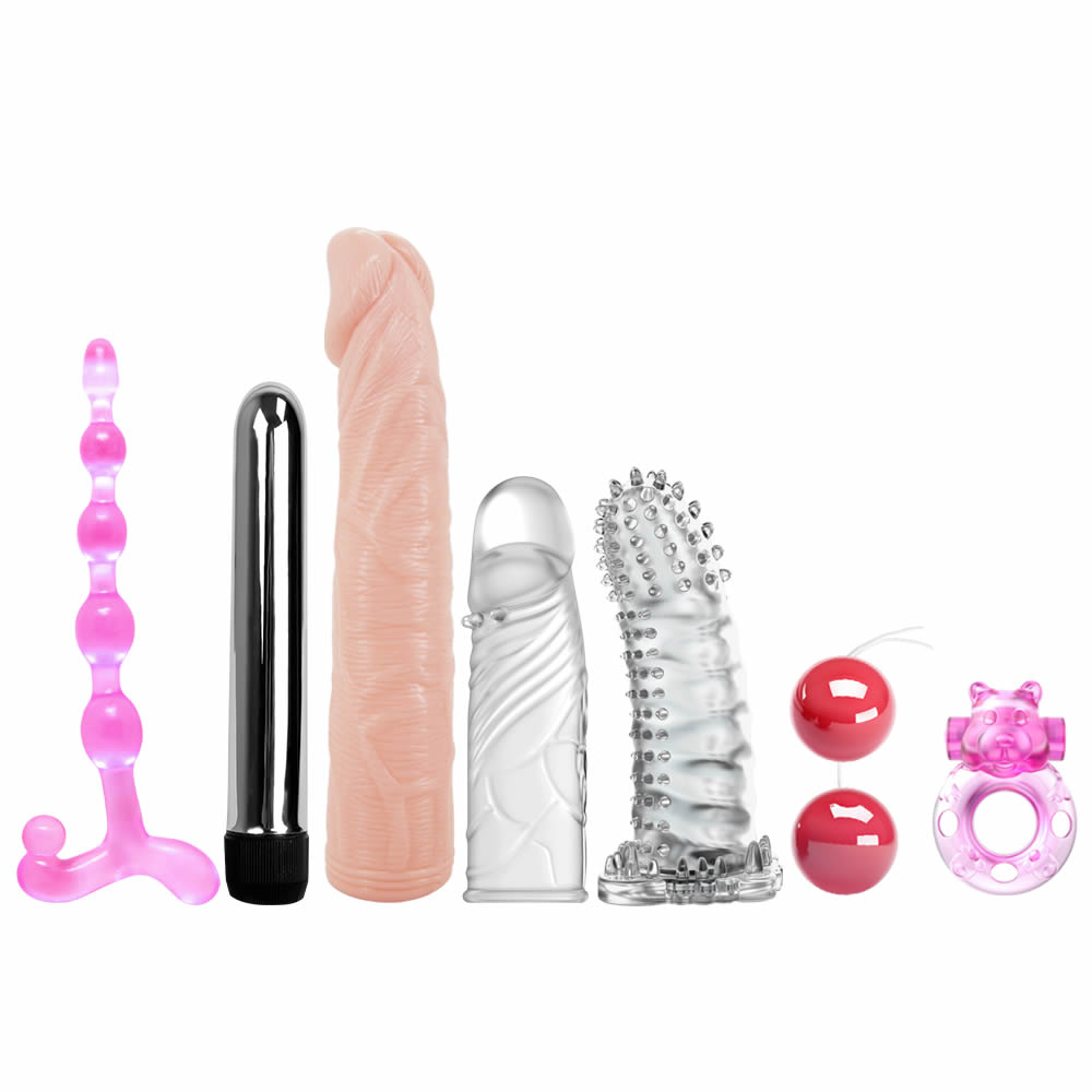 7li-muhtesem-vibratorlu-fantezi-set-1 Eğlenceli Fantezi 7 li Vibratör Set