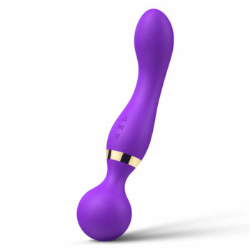 USB Şarjlı Çift Uçlu G-Spot Vibratör Masajer
