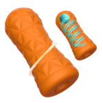 ultra-yumusak-doku-yivli-top-darbeli-masturbator-turuncu