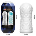 ultra-yumusak-doku-yivli-top-darbeli-masturbator-turuncu