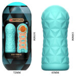 ultra-yumusak-doku-yivli-top-darbeli-masturbator-turuncu